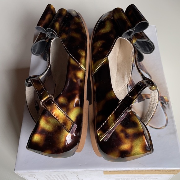 Joyfolie | Vivian T-Strap Maryjanes in Tortoise | 12T - Picture 9 of 16